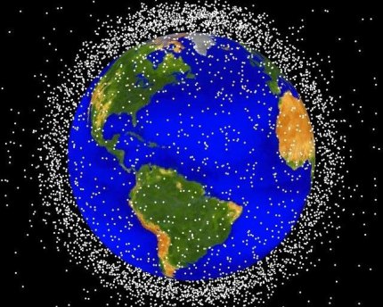 Space debris poses a threat to spacecraft, scientists say.